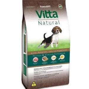 Vitta Natural Filhotes Raças Pequenas Frango e Cereais 3 kg