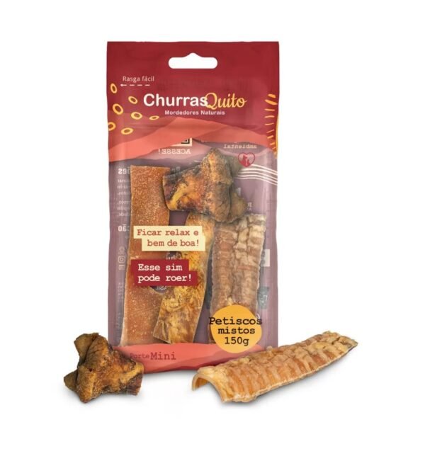 Petisco Pescoço de Frango Churraspet para Cães com 4 Unidades