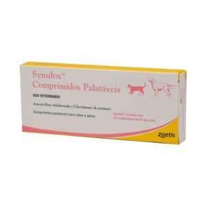 Synulox Zoetis 50mg 10 Comprimidos