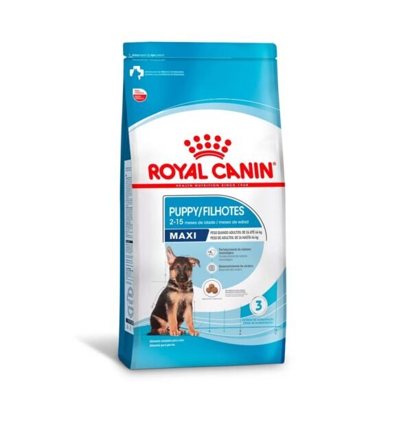 Ração Royal Canin Maxi Puppy para Cães Filhotes de Porte Grande 15 Kg