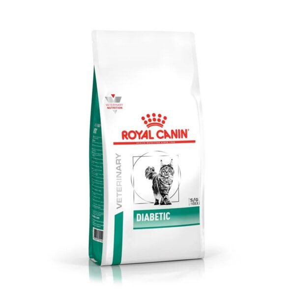 Ração Royal Canin Veterinary Diabetic para Gatos Adultos com Diabetes 1,5kg