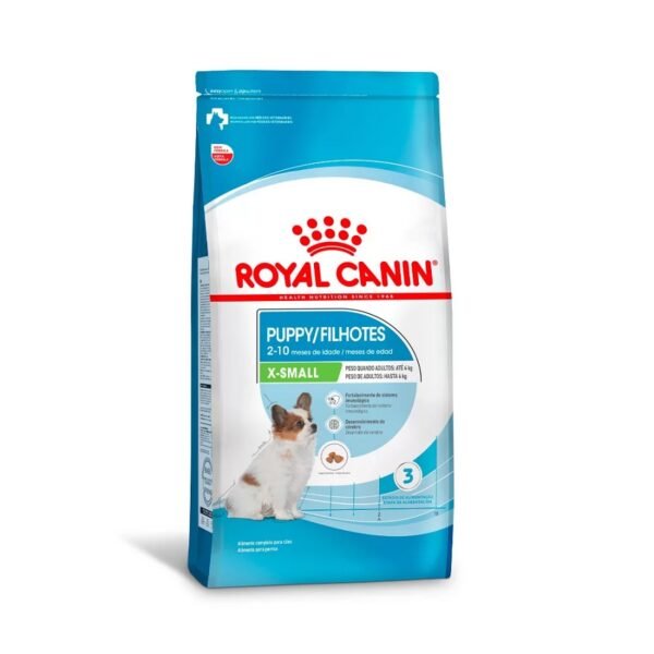 Ração Royal Canin X-Small para Cães Filhotes de Porte Mini 2,5 kg