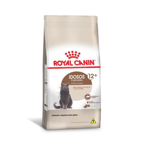 Ração Royal Canin Castrados 12+ para Gatos Senior Acima de 12 anos 400g