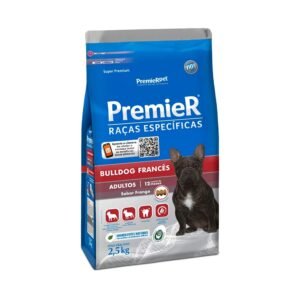 Ração Premier Raças Específicas Bulldog Francês para Cães Adultos 2,5 kg