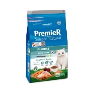 Ração Premier Seleção Natural Gatos Filhotes 1,5kg