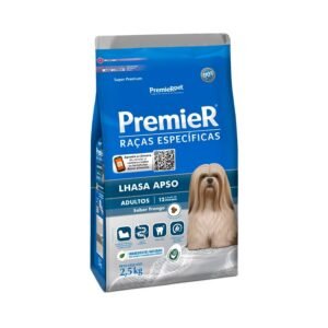 Ração Premier Lhasa Apso Raças Específicas Cães Adultos 2,5 kg