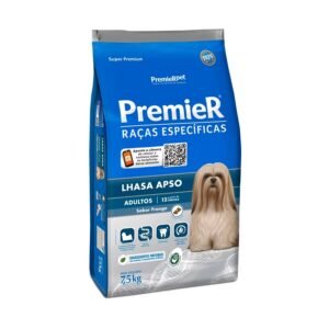 Ração Premier Lhasa Apso Raças Específicas Cães Adultos 7,5 kg
