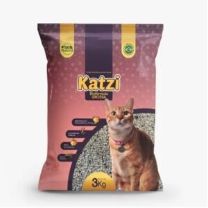 Areia Sanitária Katzi BioFormula Grossa 3 kg