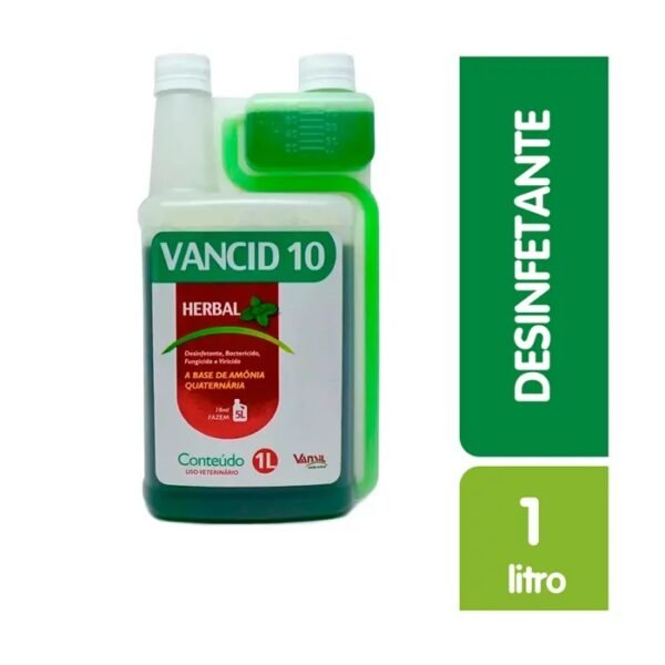 Desinfetante Vancid 10 Herbal Vansil - 1L