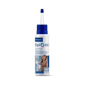 Solução Otológica Virbac Epiotic SIS para Cães e Gatos 100 mL