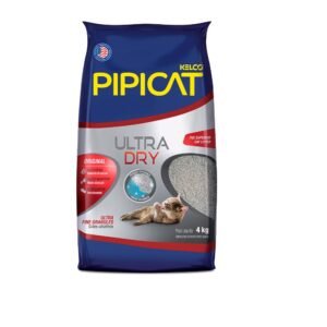 Areia Pipicat Ultra Dry para Gatos 4 kg