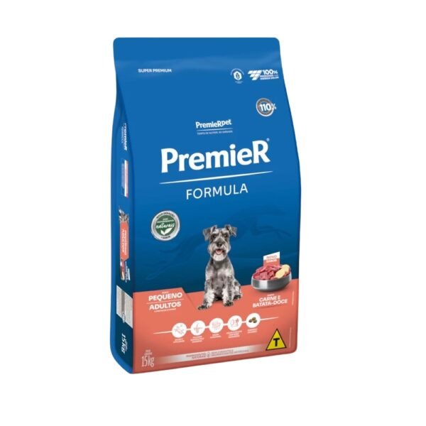 Ração Premier Formula Cães Adultos Raças Pequenas Carne 15 kg