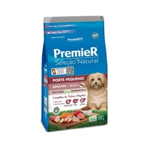Ração Premier Seleção Natural para Cães Adultos Raças Pequenas Frango com Batata Doce 1 Kg