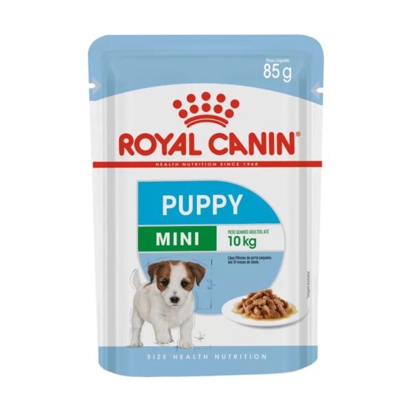 Ração Úmida Royal Canin Mini Puppy para Cães Filhotes de Porte Pequeno 85g