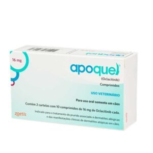 Apoquel 16 mg para Cachorro 20 Comprimidos