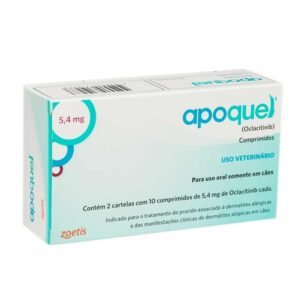 Apoquel 5,4 mg para Cachorro 20 Comprimidos