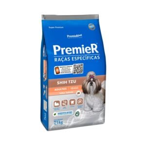 Ração Premier para Cães Adultos Shih Tzu sabor Salmão 7,5 kg