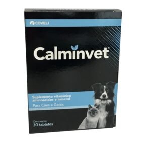 Suplemento Calminvet para Cães e Gatos 20 Tabletes