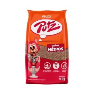 Areia Sanitária Putz Kelco para Gatos - 4Kg