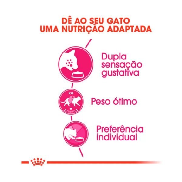 Ração Royal Canin Exigent para Gatos Adultos com Paladar Exigente 400g - Imagem 3