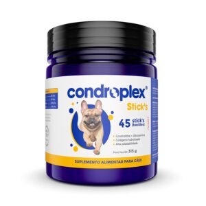 Suplemento Avert CondroPlex Stick's para Cães de Porte Pequeno e Médio - 45 Bastões