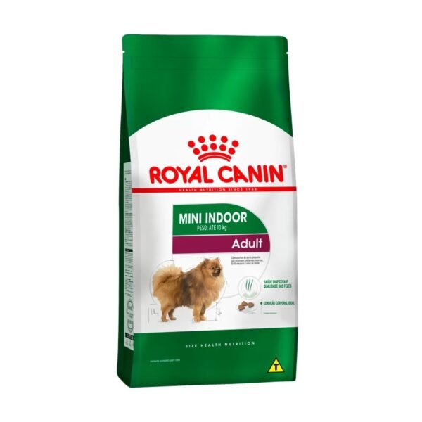 Ração Royal Canin Mini Indoor para Cães Adultos de Porte Pequeno 1 kg