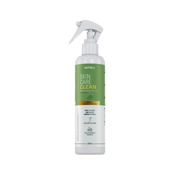 Spray Vetnil Skin Care Clean 250 ml