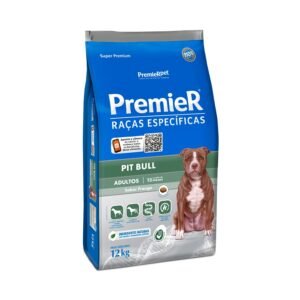Ração Premier Raças Específicas Pitbull para Cães Adultos 12kg