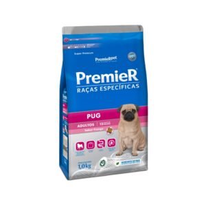 Ração Premier Raças Específicas Pug para Cães Adultos Sabor Frango 1 kg