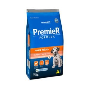 Ração Premier Filhotes Raças Médias para Cães Sabor Frango  20kg