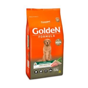 Ração Golden Fórmula para Cães Adultos Sabor Frango e Arroz 15 Kg
