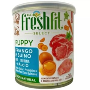 Spin Lata Freshfit Select Puppy Frango E Suíno Cães 280g