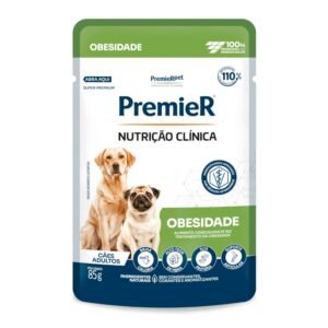 Ração Úmida Sachê Premier Nutrição Clínica Cães Adultos Obesidade 85g