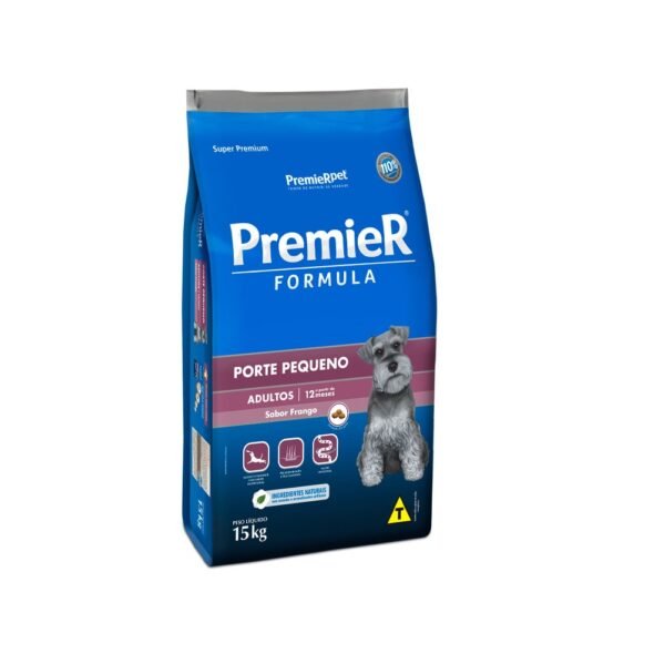 Ração Premier Fórmula para Cães Adultos de Raças Pequenas Sabor Frango 15 kg
