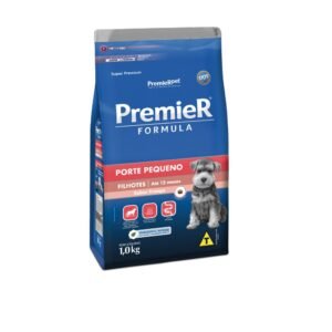Ração Premier Fórmula para Cães Filhotes de Raças Pequenas Sabor Frango 1 kg