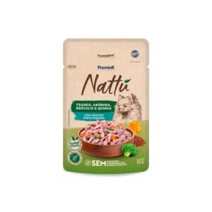 Ração Úmida Premier Nattu para Cães Adultos Sabor Frango, Abóbora, Brócolis e Quinoa 85 g