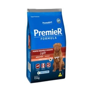 Ração Premier Fórmula para Cães Adultos de Raças Grandes Sabor Frango Light 15kg
