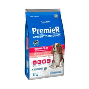 Ração Premier Dermacare Ambientes Internos para Cães Adultos de Raças Pequenas 12 kg