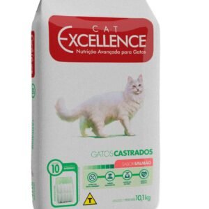 Ração Seca Cat Excellence Salmão para Gatos Adultos Castrados 10,1 Kg