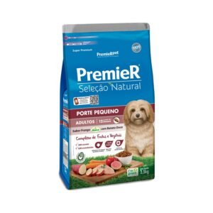 Ração Premier Seleção Natural para Cães Adultos Raças Pequenas Frango com Batata Doce 2,5 Kg