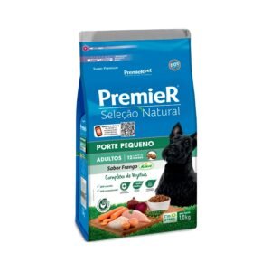 Ração Premier Seleção Natural Raças Pequenas para Cães Adultos 1 Kg
