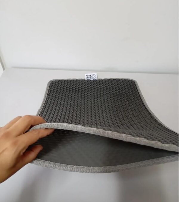 Tapetes Anti-sujeira De Eva Great Pets 37x58cm Cinza - Imagem 4