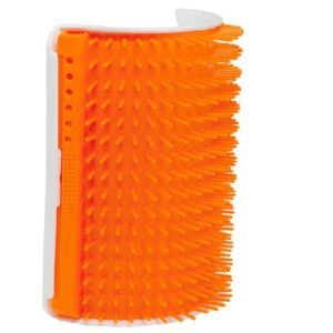 Escova Massageadora Truqys Pet Coçadinha Laranja