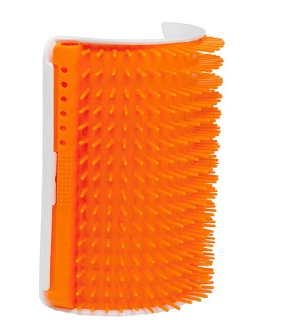 Escova Massageadora Truqys Pet Coçadinha Laranja