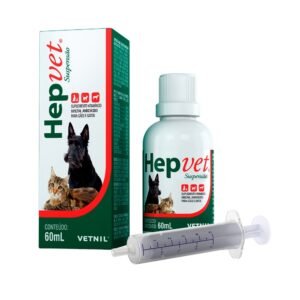 Hepvet Suspensão Vetnil para Cães e Gatos 60ml