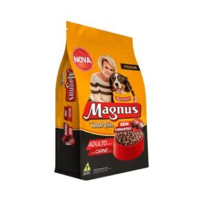 Ração Magnus Todo Dia para Cães Adultos Sabor Carne 15 Kg