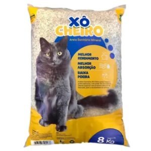 Areia Sanitária Mineral Xô Cheiro 8kg